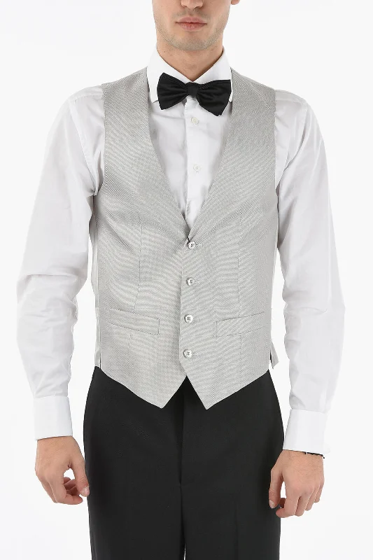 Corneliani CC COLLECTION V-neck CERIM.REFINED Waistcoat