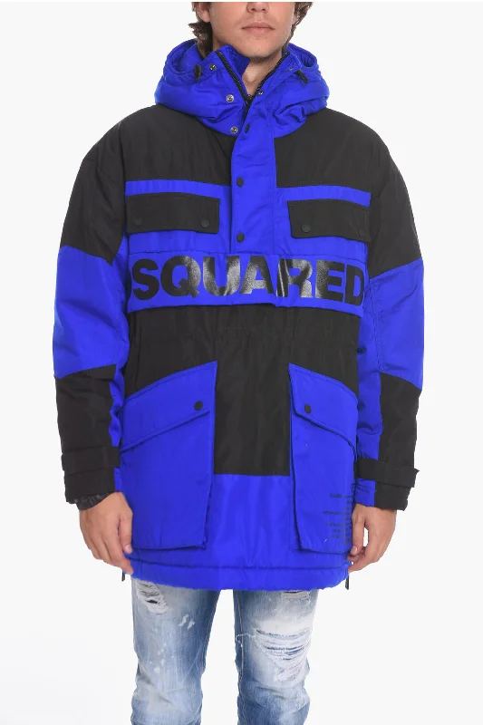 Dsquared2 Two-toned Puffer jacket with Maxi Pockets