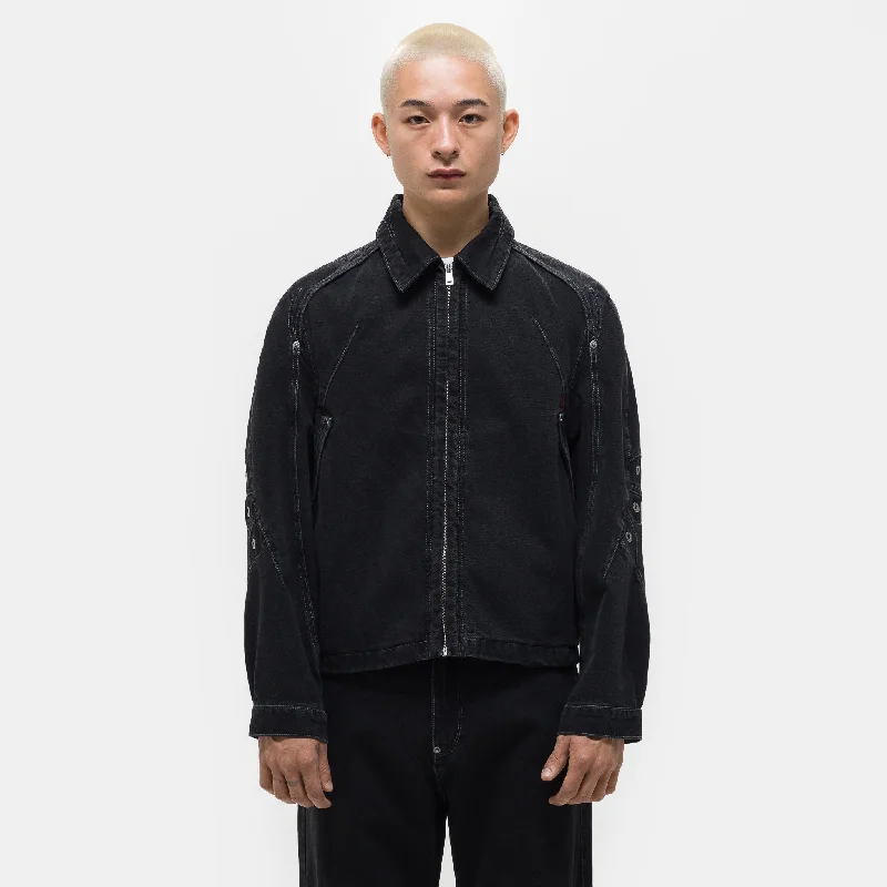 Kiko Kostadinov Denim Jacket in Black