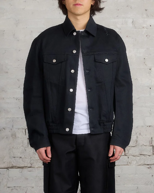 Marni Soft Denim Trucker Jacket Black