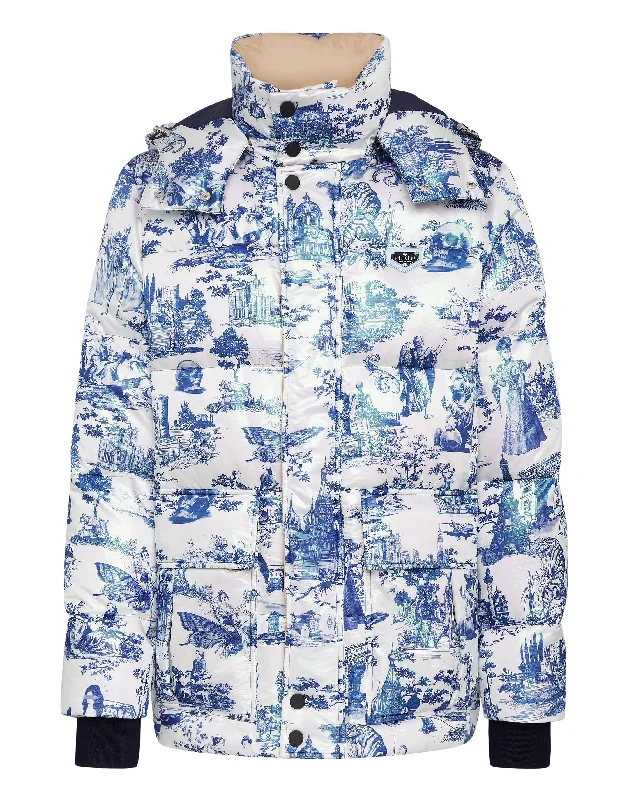 Nylon Jacket  print En PLEIN air