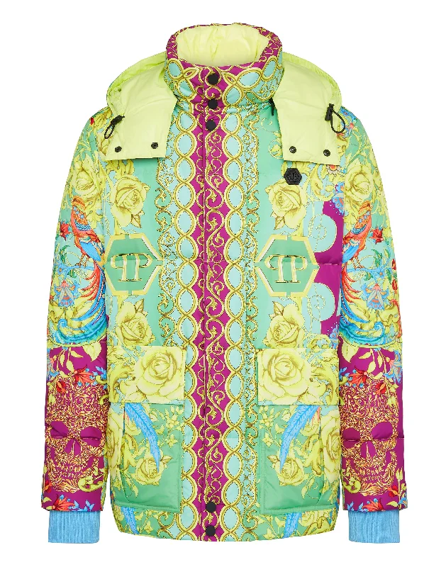 Nylon Jacket print New Baroque