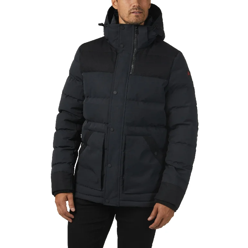 Pajar Men's Locarno Mixed Media Light Weight Jacket with Detachable Hood