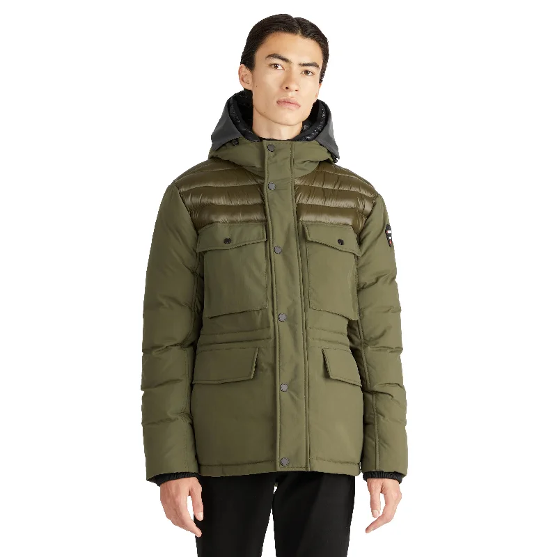 Pajar Men's Mikkel Mixed Media Parka with Detachable Inner Hood