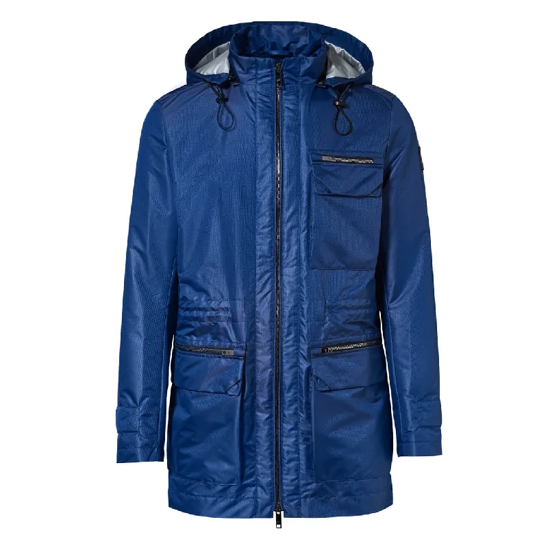 Porsche Design Men's Vibrant Blue Aircooled Parka