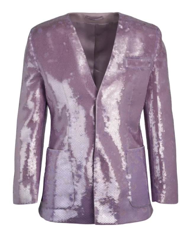 Silk Sequin Jacket