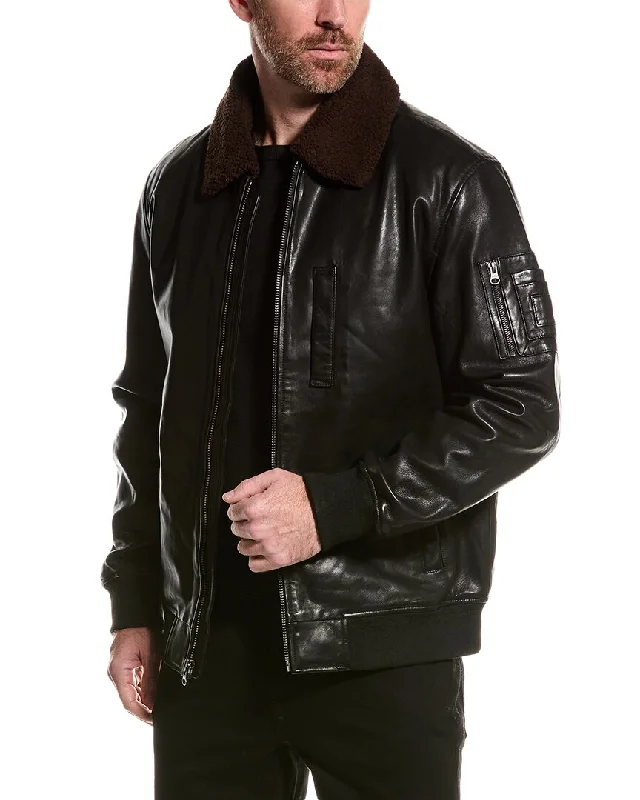 Slate & Stone Aviatory Leather Jacket