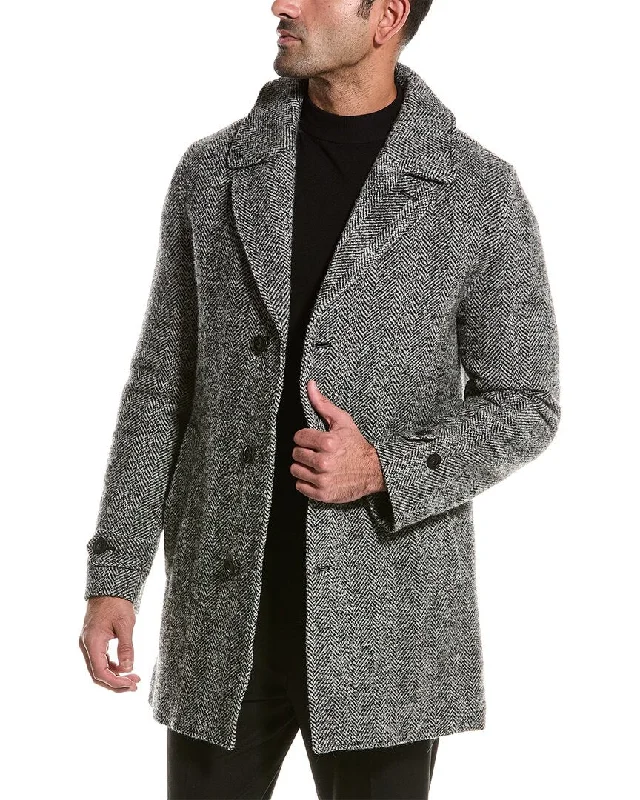 Todd Snyder Wool-Blend Car Coat