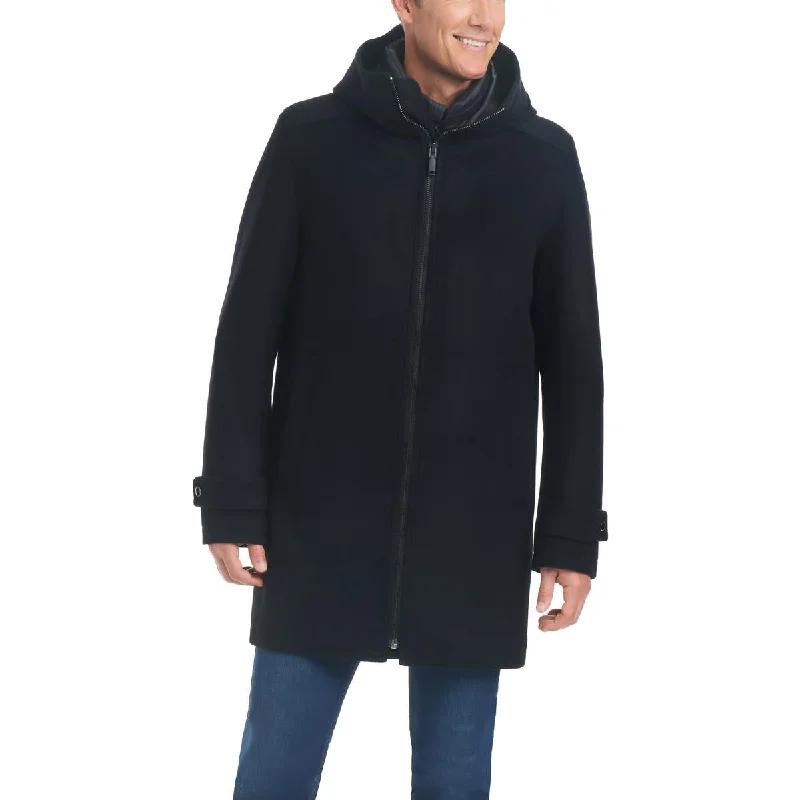 Vince Camuto Mens Water Resistant 3-In-1 Wool Coat