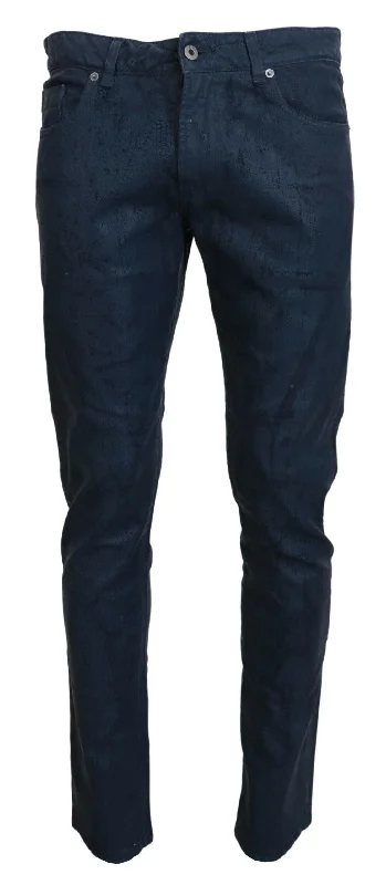 Exte  Cotton Tape Slim Fit Men Casual  Men's Jeans