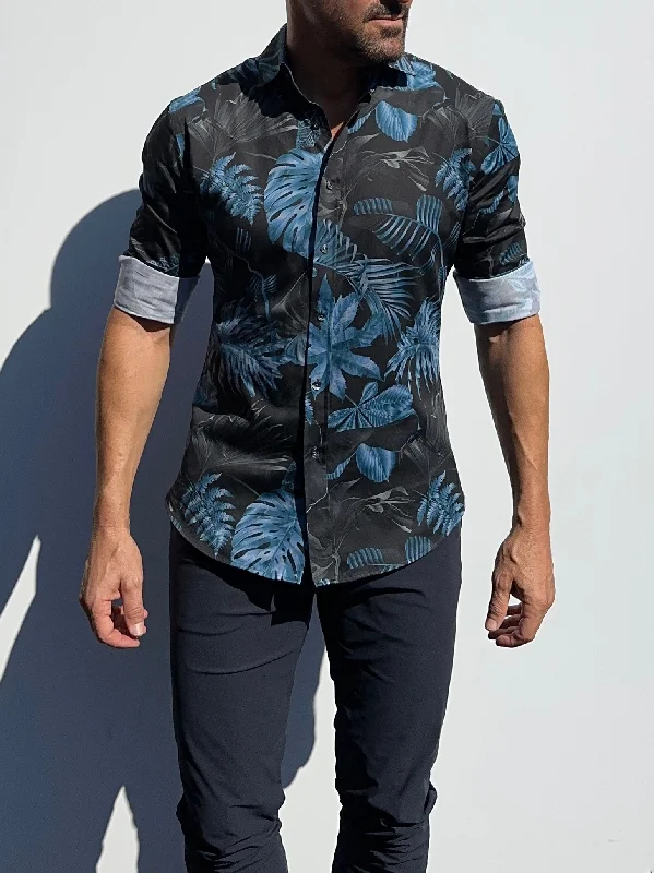 Midnight Jungle Party Shirt- Small Batch #576