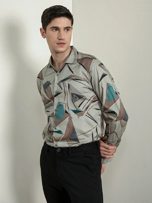 Digital Printed Cotton Shirt