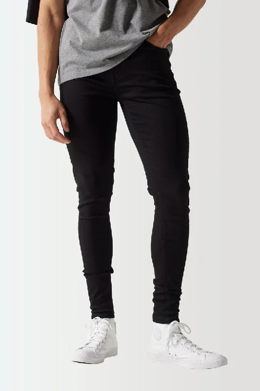 Sustainable Skinny Jeans - Jet Black