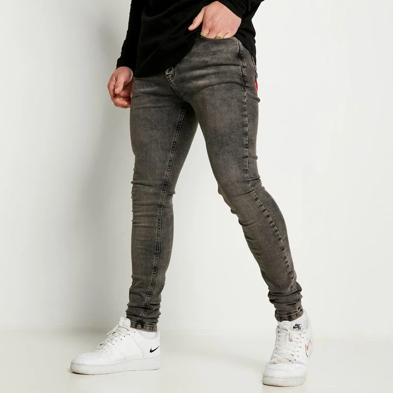 Sustainable Stretch Jeans Skinny Fit - Grey Wash