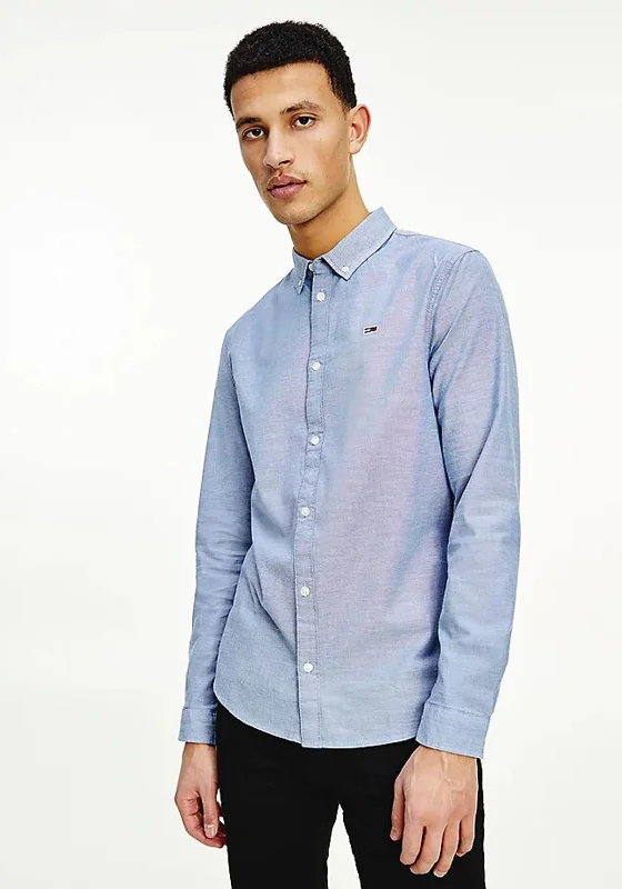 Tommy Hilfiger Slim Stretch Oxford Shirt, Twilight Navy