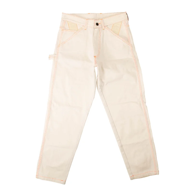 White Worker Denim Jeans