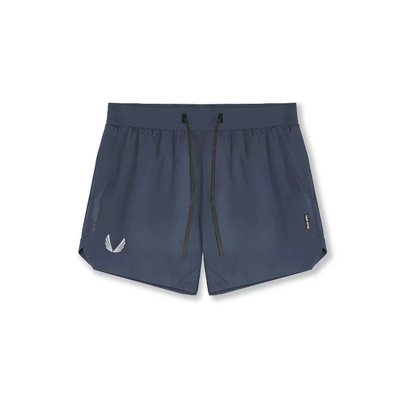 0751. Tetra-Lite® 5" Linerless Short - Navy "Wings"