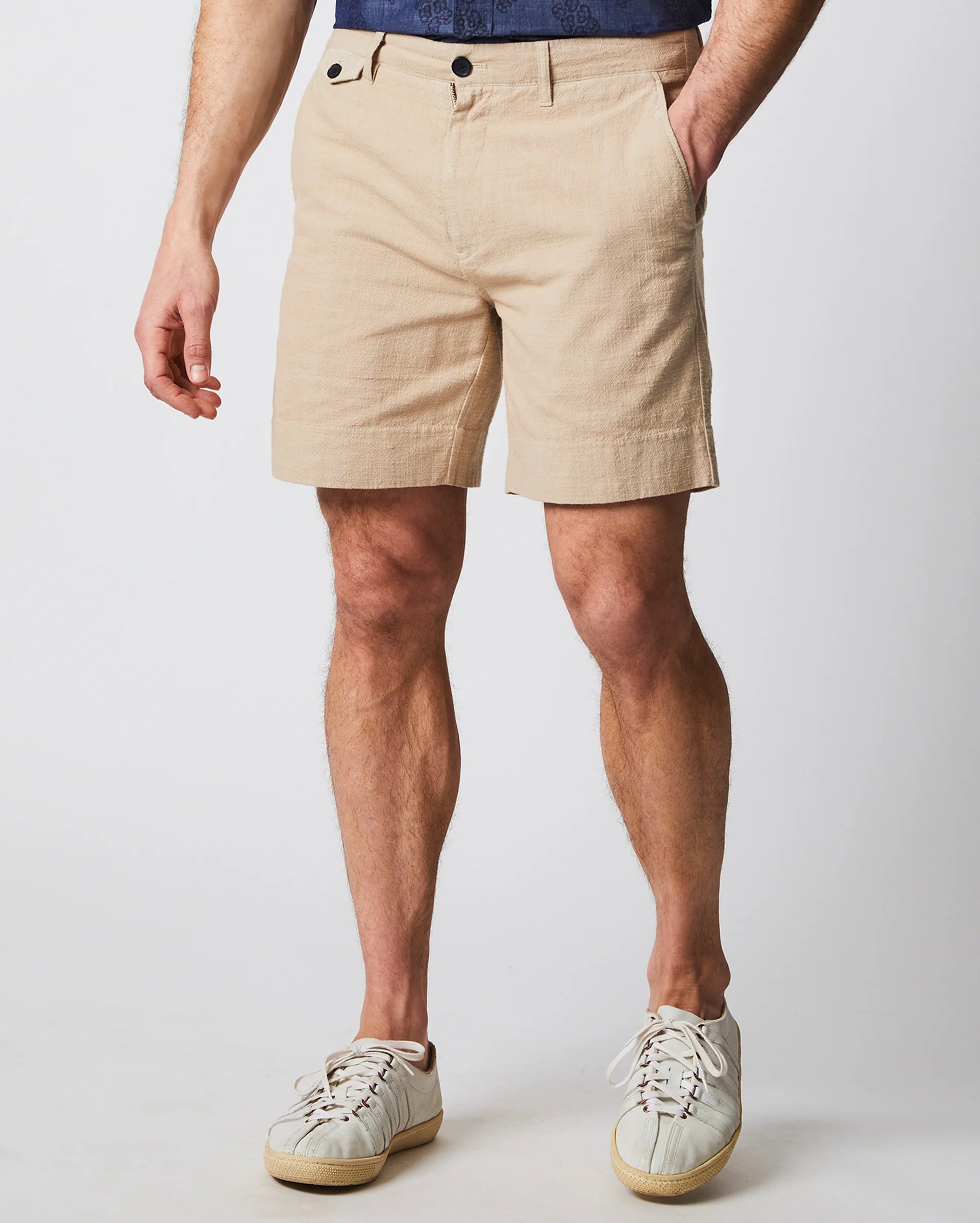 Slub Cotton Short