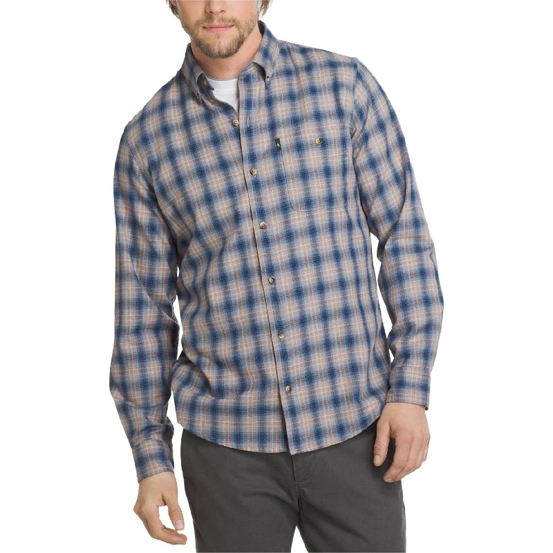 G.H. Bass & Co. Mens Campside Dobby Button Up Shirt