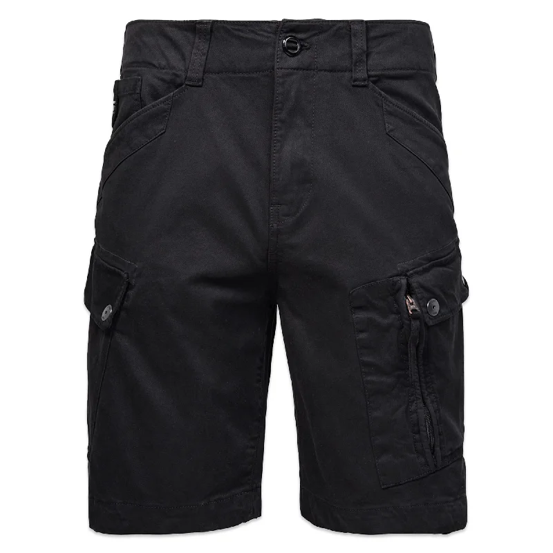 G-Star Roxic Cargo Shorts - Dark Black Garment Dyed