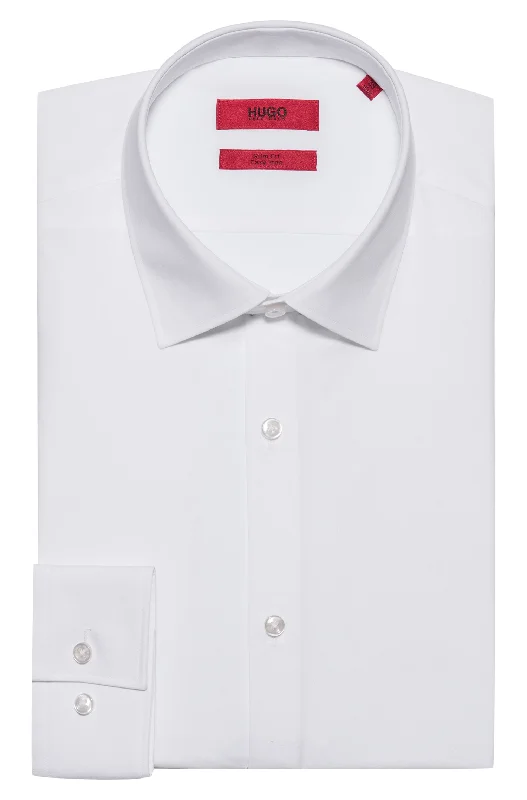 Hugo Boss Kenno LS Shirt Open White