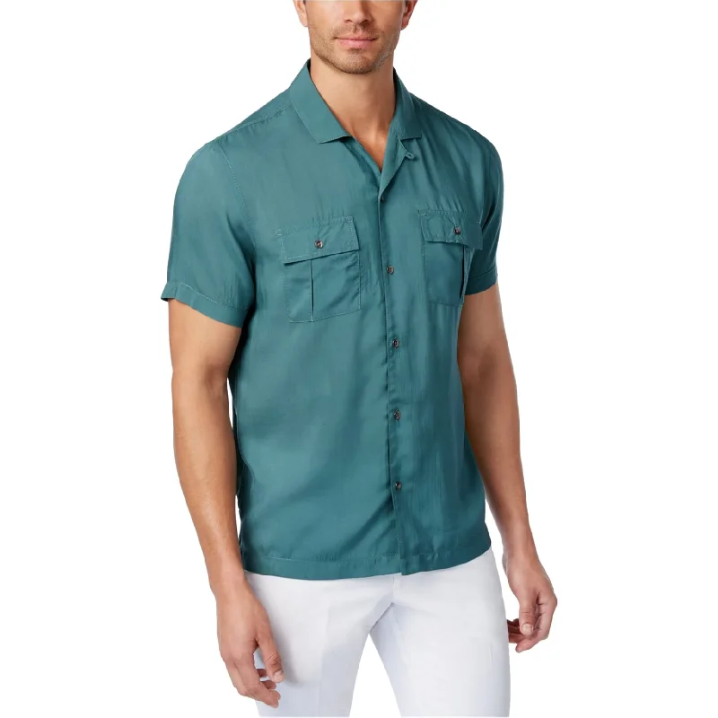 I-N-C Mens Ultra Soft Button Up Shirt