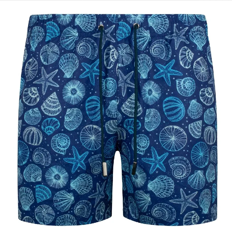 James Cromwell Mens Small Shells - Navy