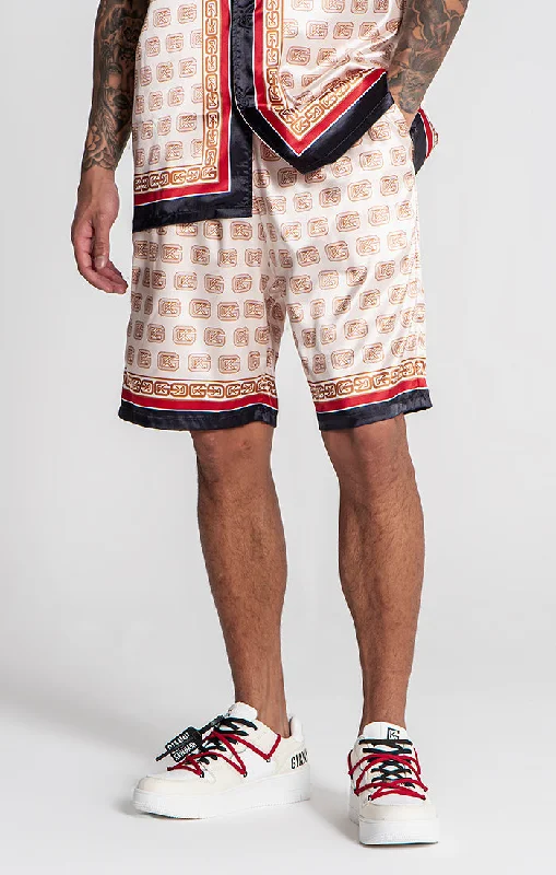 Multicolor Cubanito Shorts