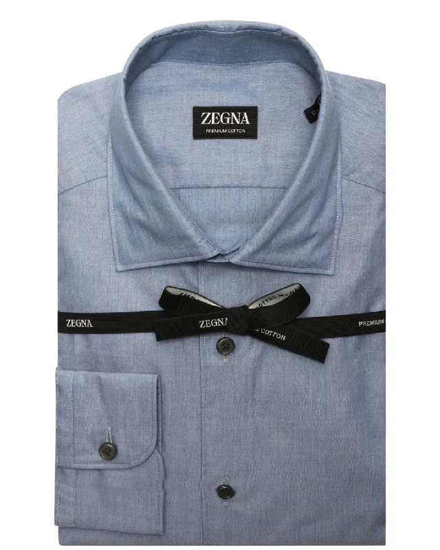 Light Blue Premium Cotton Sportshirt