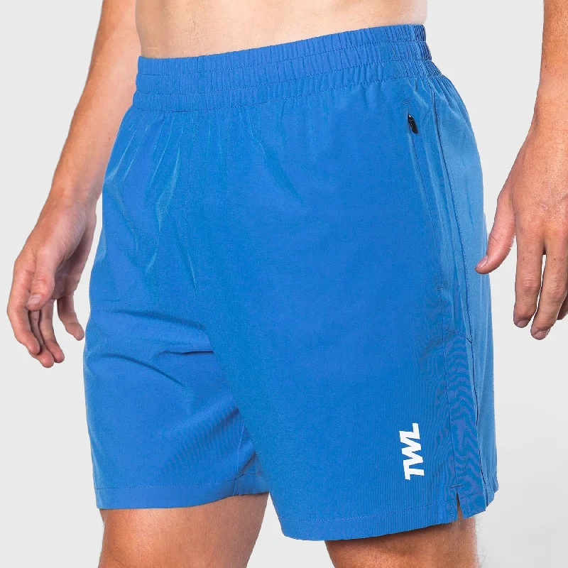 TWL - MEN'S REP SHORTS - COBALT/WHITE