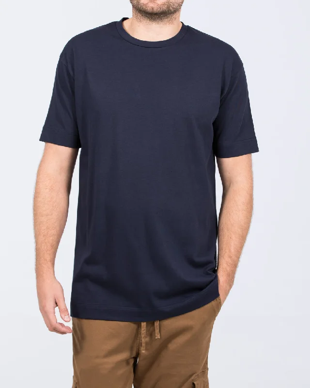 2t Bruno Tall Oversized  T-Shirt (navy)