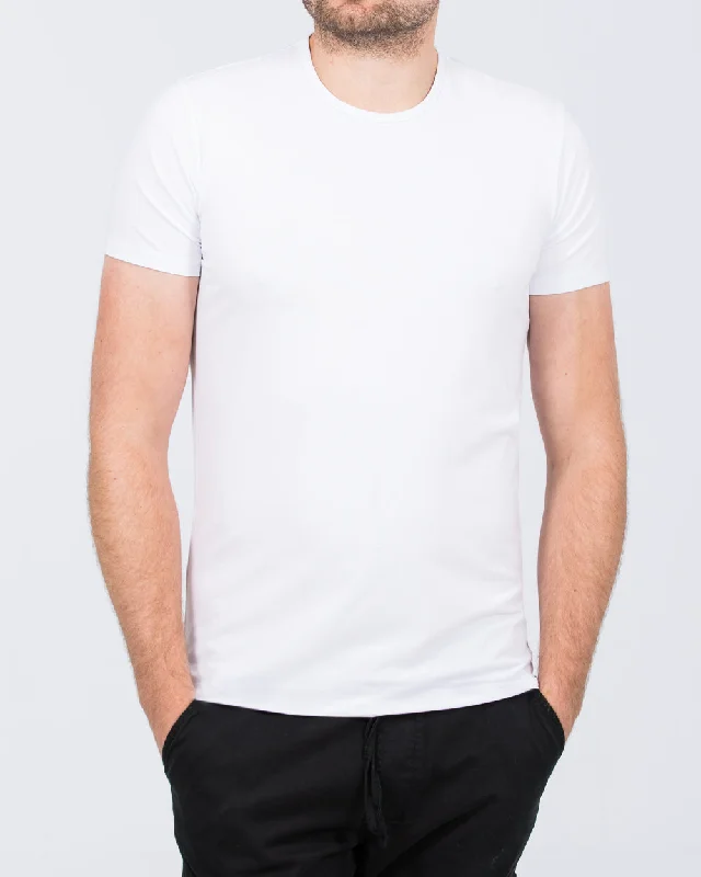 2t Carter Tall Fitted T-Shirt (white)