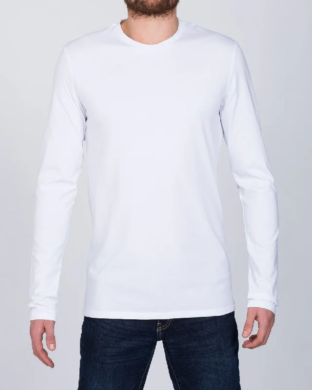 2t Tall Long Sleeve T-Shirt (white)