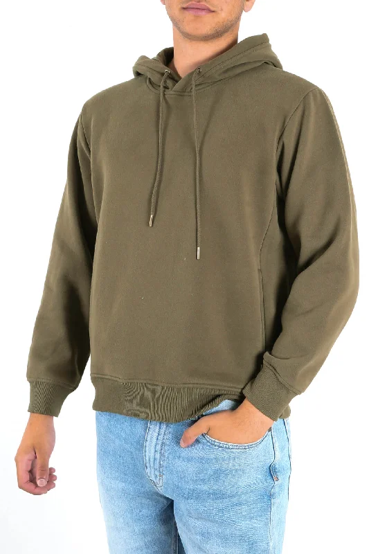 Classic Fleece Hood Olive