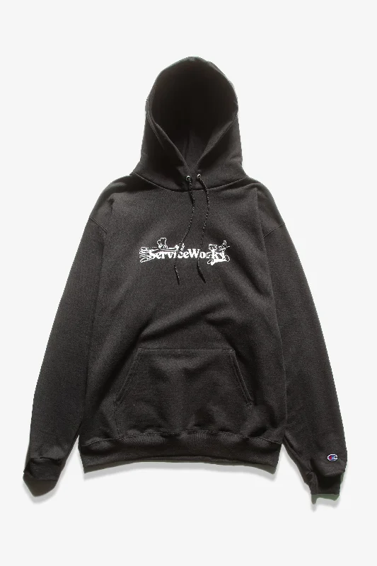 Service Works - Chase Hoodie - Black