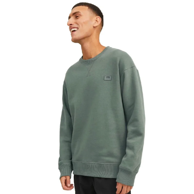 Logo Crewneck Sweatshirt In Agave Green