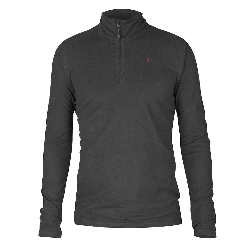 Fjallraven Pine Half Zip Fleece Dark Grey