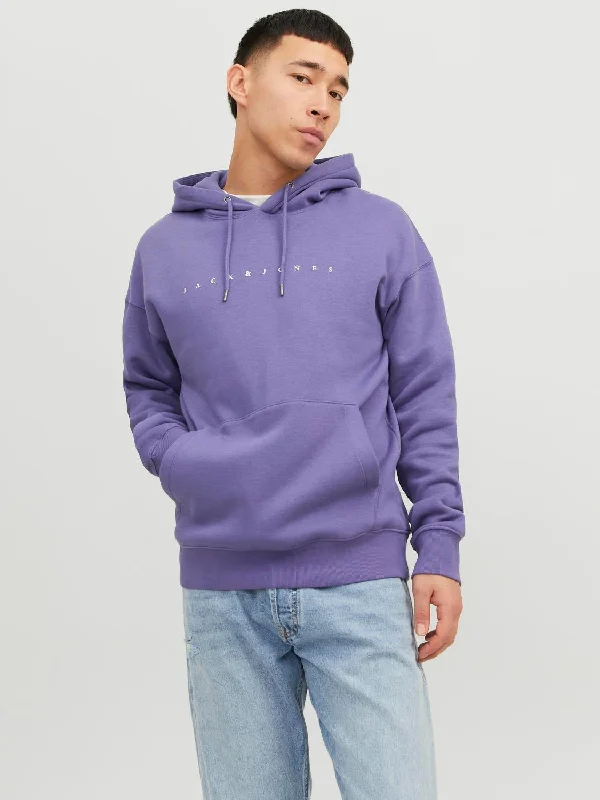 Logo Hoodie in Twilight Purple