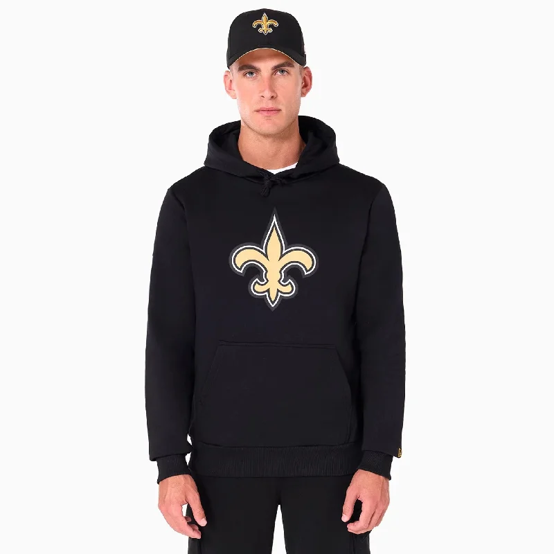 New Orleans Saints NFL Black Pullover Hoodie