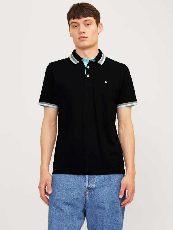 Plain Polo In Black Ink