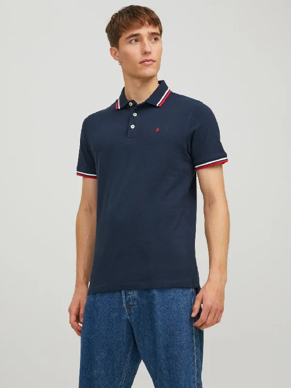 Plain Polo In Navy