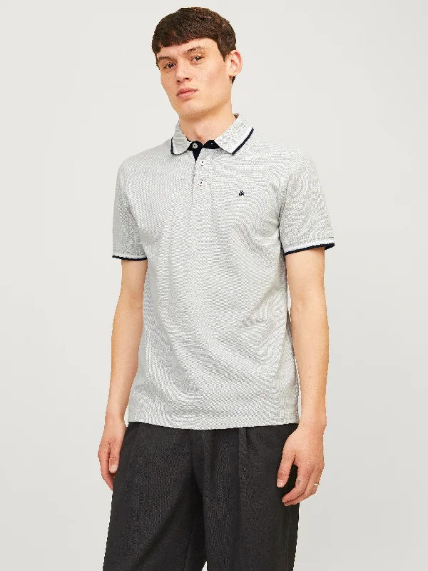 Plain Polo In Puritan Grey