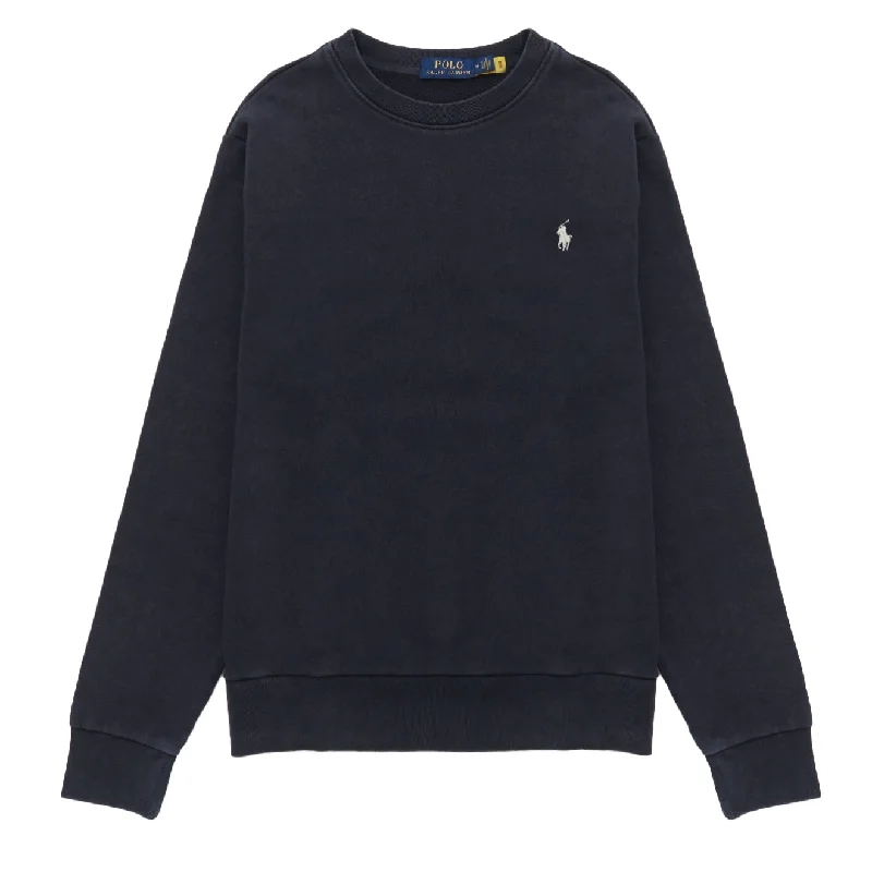 Polo Ralph Lauren Loopback Terry Sweatshirt Faded Black Canvas