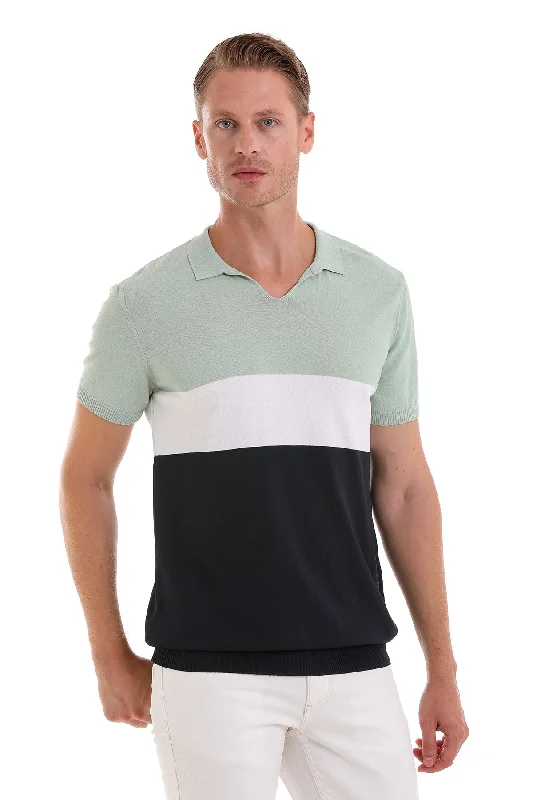 Slim Fit Mint Polo T-Shirt