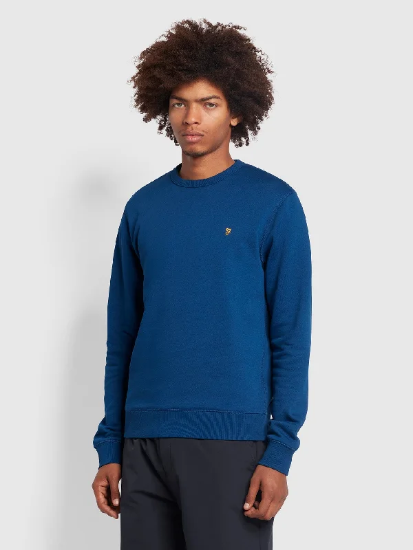 Tim Sweatshirt In Blue Peony