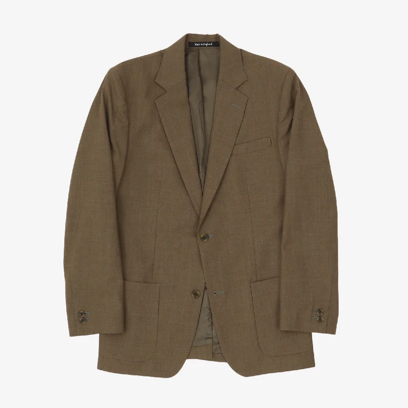 Wool Single Breasted Suit