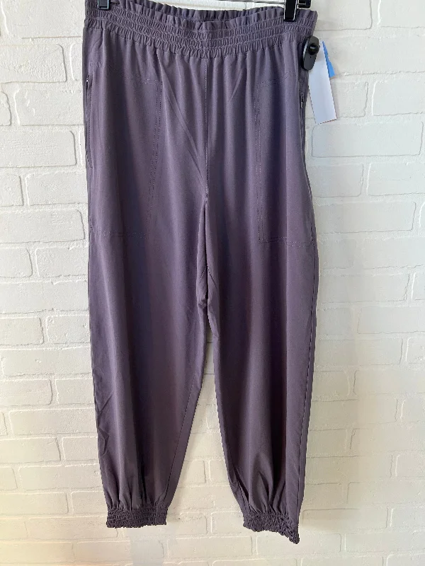 Athletic Pants By Athleta In Purple, Size: 10