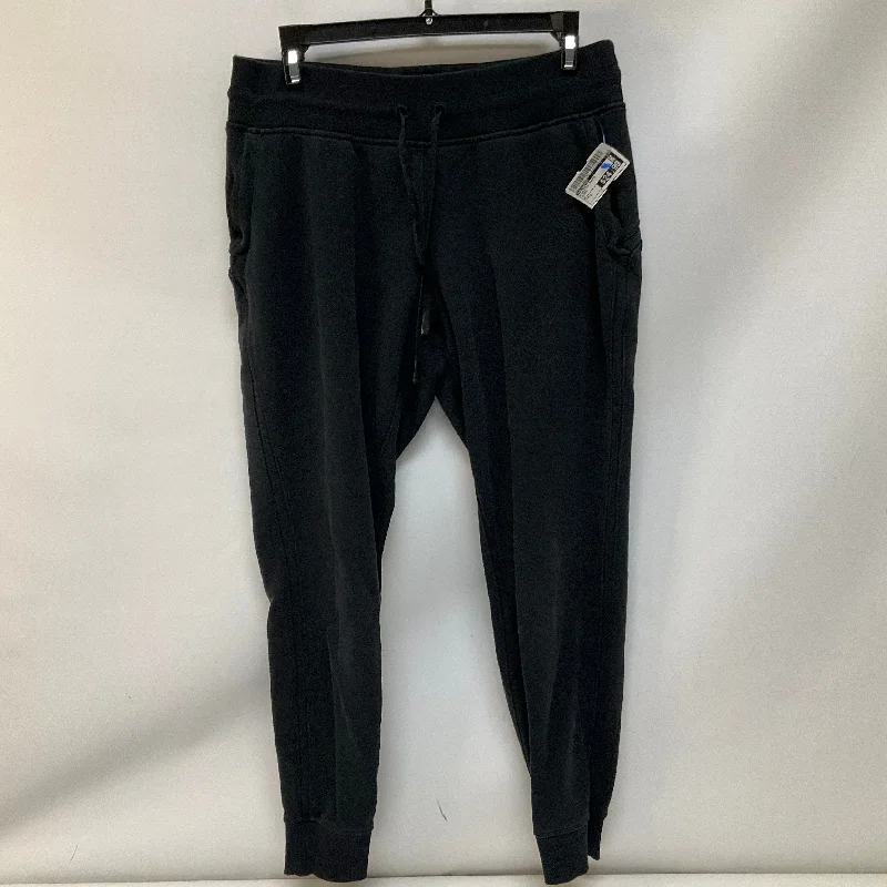 Athletic Pants By Lululemon In Black, Size: 8