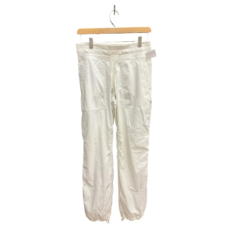 Athletic Pants By Lululemon In White, Size: 6