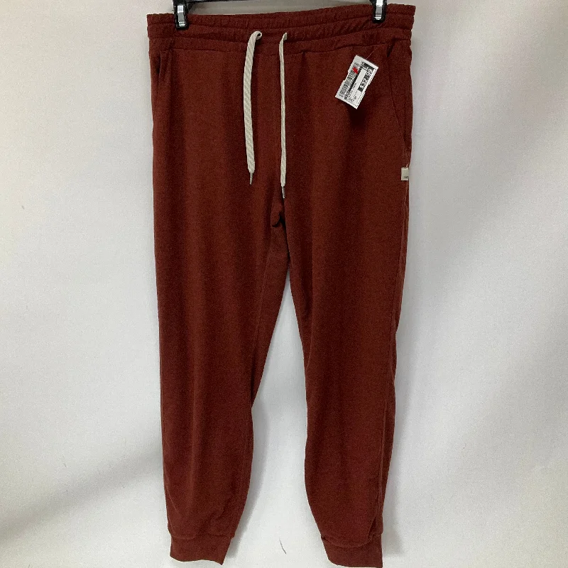 Athletic Pants By Vuori In Red, Size: Xs